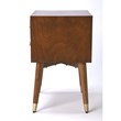 Beaumont Lane Metropolitan Living Nightstand in Brown