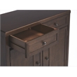 Beaumont Lane Metropolitan Living Console Cabinet in Brown