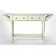 Beaumont Lane Mastercrafted Console Table in White