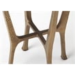 Beaumont Lane Metal Gold End Table Rectangular Modern