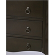 Beaumont Lane Metropolitan Living 3 Drawer Chest in Brown