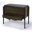 Beaumont Lane Metropolitan Living 3 Drawer Chest in Brown