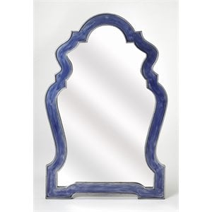 Beaumont Lane Hall of Mirrors Mirror in Blue