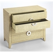 Beaumont Lane Metropolitan Living 4 Drawer Accent Chest in Beige