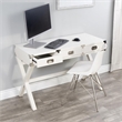 Beaumont Lane Metropolitan Living Campaign Desk in White