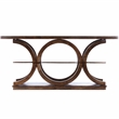 Beaumont Lane Metropolitan Living Rustic Console Table in Brown