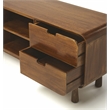 Beaumont Lane Mango Wood Brown Entertainment Console Modern 49.5