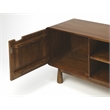 Beaumont Lane Mango Wood Brown Entertainment Console Modern 49.5