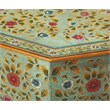 Beaumont Lane Boho Chic Hand Painted Coffee Table in Espresso