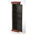 Beaumont Lane Meranti Wood Multi-Color Cabinet Rectangular Hand Painted 60