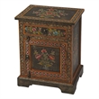 Beaumont Lane Meranti Wood Multi-Color Chest Rectangular Hand Painted 24