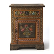 Beaumont Lane Meranti Wood Multi-Color Chest Rectangular Hand Painted 24