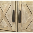 Beaumont Lane Metropolitan Living Urban Gray Buffet in Brown