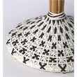 Beaumont Lane Rattan White and Black Bistro Table