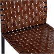 Beaumont Lane Rustic Industrial 30'' Transitional Metal Bar Stool in Brown