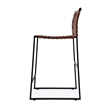 Beaumont Lane Metal Brown Counter Stool Rectangular 27