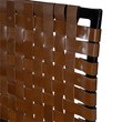 Beaumont Lane Real Leather Brown Chair