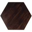 Beaumont Lane Metropolitan Living Wood Accent Table in Gold