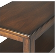 Beaumont Lane Poplar Hardwood Brown Chairside Table Rectangular