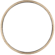 Beaumont Lane Metal Furniture Metal and Mirror End Table in Gold and Silver