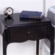 Beaumont Lane Metropolitan Living Nightstand in Dark Brown