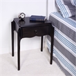Beaumont Lane Metropolitan Living Nightstand in Dark Brown