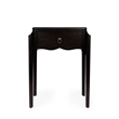 Beaumont Lane Metropolitan Living Nightstand in Dark Brown