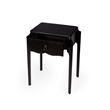 Beaumont Lane Metropolitan Living Nightstand in Dark Brown