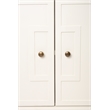 Beaumont Lane Bayur Wood White Cabinet Rectangular 31
