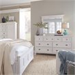 Beaumont Lane Traditional Soft White 7 Drawer Dresser
