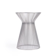 Beaumont Lane Modern Silver Metal End Table