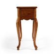 Beaumont Lane Ash Burl Brown Chairside Table Rectangular 11.5