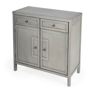 Beaumont Lane Gray Console Cabinet