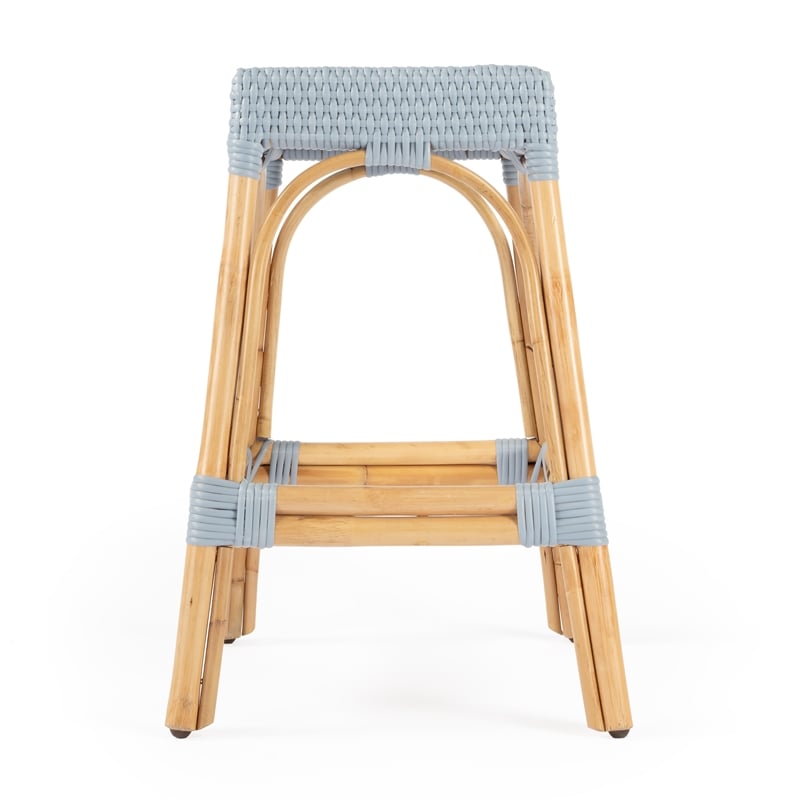 Beaumont Lane Twilight Blue Counter Stool
