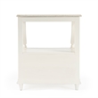 Beaumont Lane Marble Nightstand in White