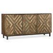 Beaumont Lane Modern Wood Entertainment Console for TVs up to 69