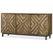 Beaumont Lane Modern Wood Entertainment Console for TVs up to 69