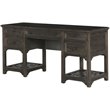 Beaumont Lane Computer Credenza in Weathered Peppercorn