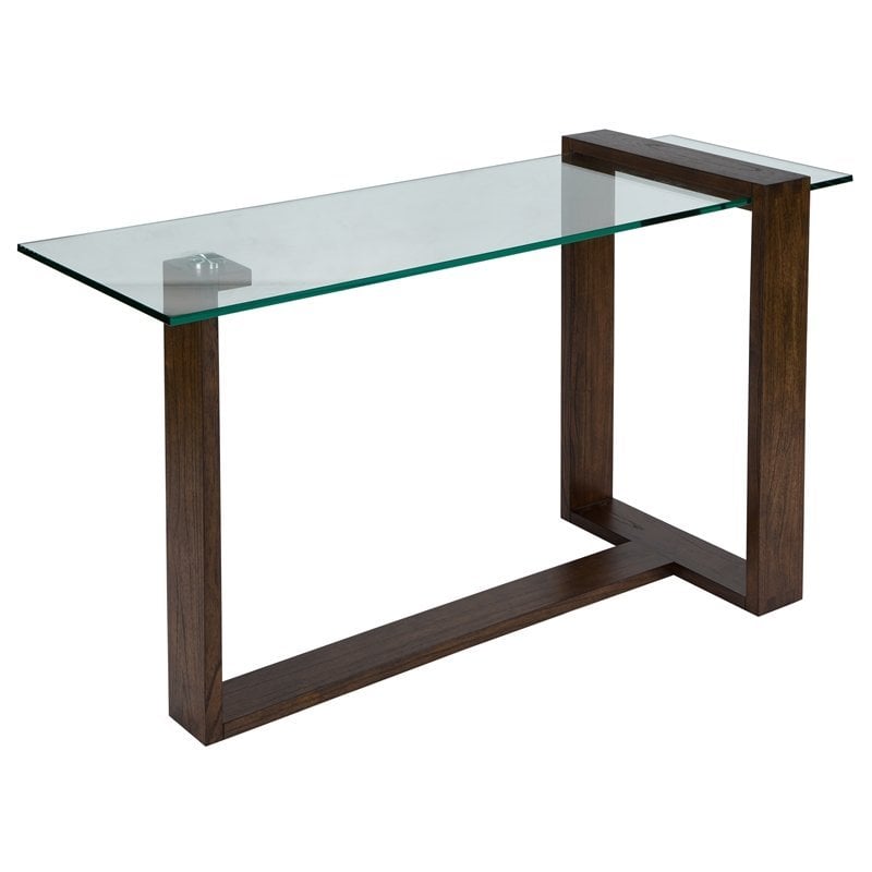 Beaumont Lane Mid-Century Modern Rectangular Sofa Table