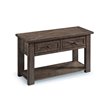 Beaumont Lane Mid-Century Console Table in Weathered Charcoal