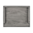 Beaumont Lane Traditional 4-Drawer Wood Chest in Powder Gray