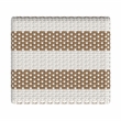 Beaumont Lane Coastal Rattan Bar Stool Chair With Square Seat & Footrest - Beige