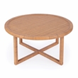 Beaumont Lane Coastal Rattan Round Coffee Table - Natural Rattan