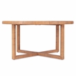 Beaumont Lane Coastal Rattan Round Coffee Table - Natural Rattan