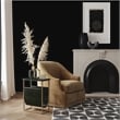 Beaumont Lane Modern Marble & Leather Magazine Side Table - Green