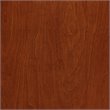 Beaumont Lane Transitional Wood Granite Top Kitchen Cart in Cherry/Gray