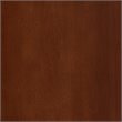 Beaumont Lane Transitional Wood Granite Top Kitchen Cart in Mahogany/White
