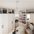 Beaumont Lane Contemporary 3 Light Brushed Nickel Chain Lantern