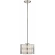 Beaumont Lane Contemporary Mini Pendant Light in Brushed Nickel