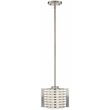 Beaumont Lane Contemporary Mini Pendant Light in Brushed Nickel